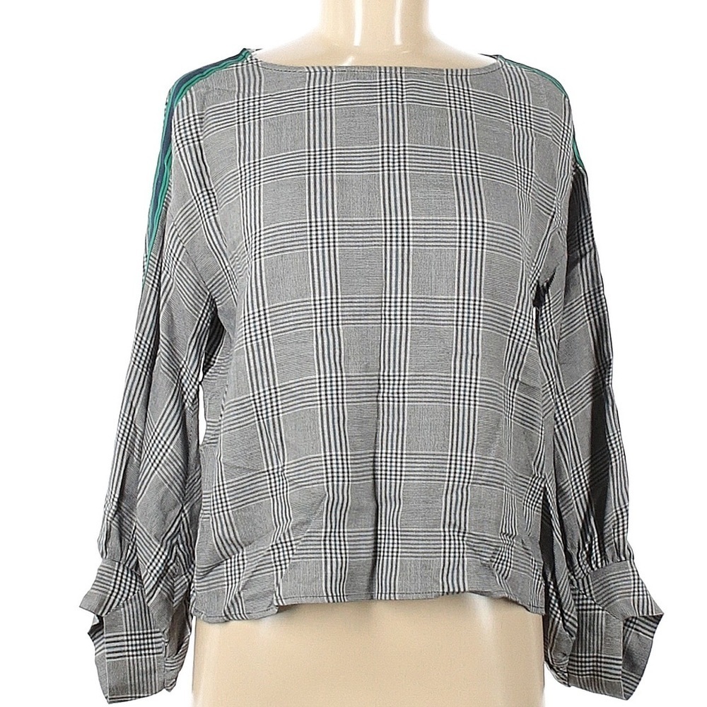 ‼️SOLD‼️ZARA BASIC long sleeve blouse